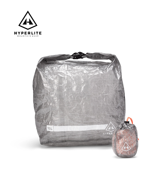 【Hyperlite Mountain Gear】Roll-Top Food Bag Kit 15L "Gray"