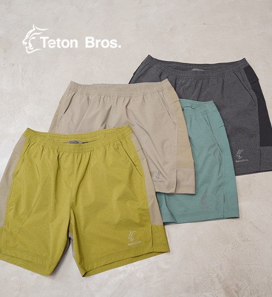 【Teton Bros】ティートンブロス men's ELV1000 5.5in Hybrid Short "4Color" ※ネコポス可