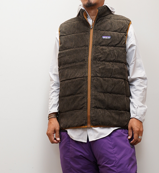 【patagonia】パタゴニア men's Reversible Cotton Down Vest "2Color"