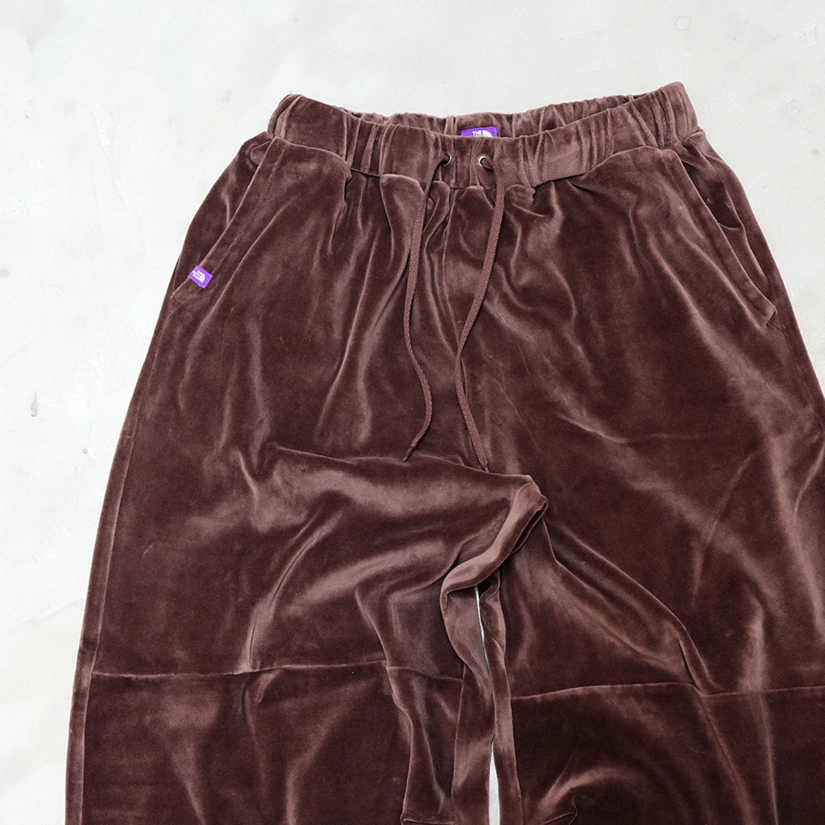 【THE NORTH FACE Purple Label】ノースフェイスパープルレーベル women's Field Velour Wide Pants "Brown"