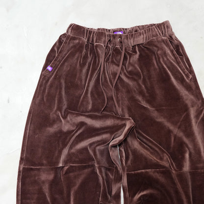 【THE NORTH FACE Purple Label】ノースフェイスパープルレーベル women's Field Velour Wide Pants "Brown"