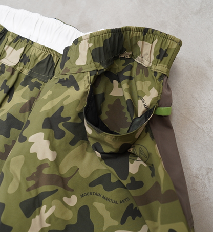 【Mountain Martial Arts】マウンテンマーシャルアーツ  unisex MMA_Jerry Ukai PONCHOMAN CAMO Hike&Run Shorts “2Color” ※ネコポス可