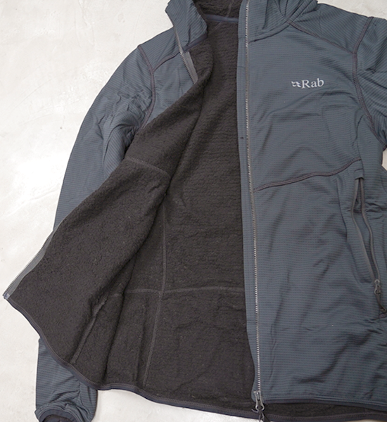 【Rab】ラブ men's Evolute Hoody "Beluga"