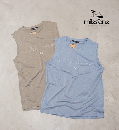 【milestone】マイルストーン Doo-Bop Sleeveless T-Shirt ※ネコポス可