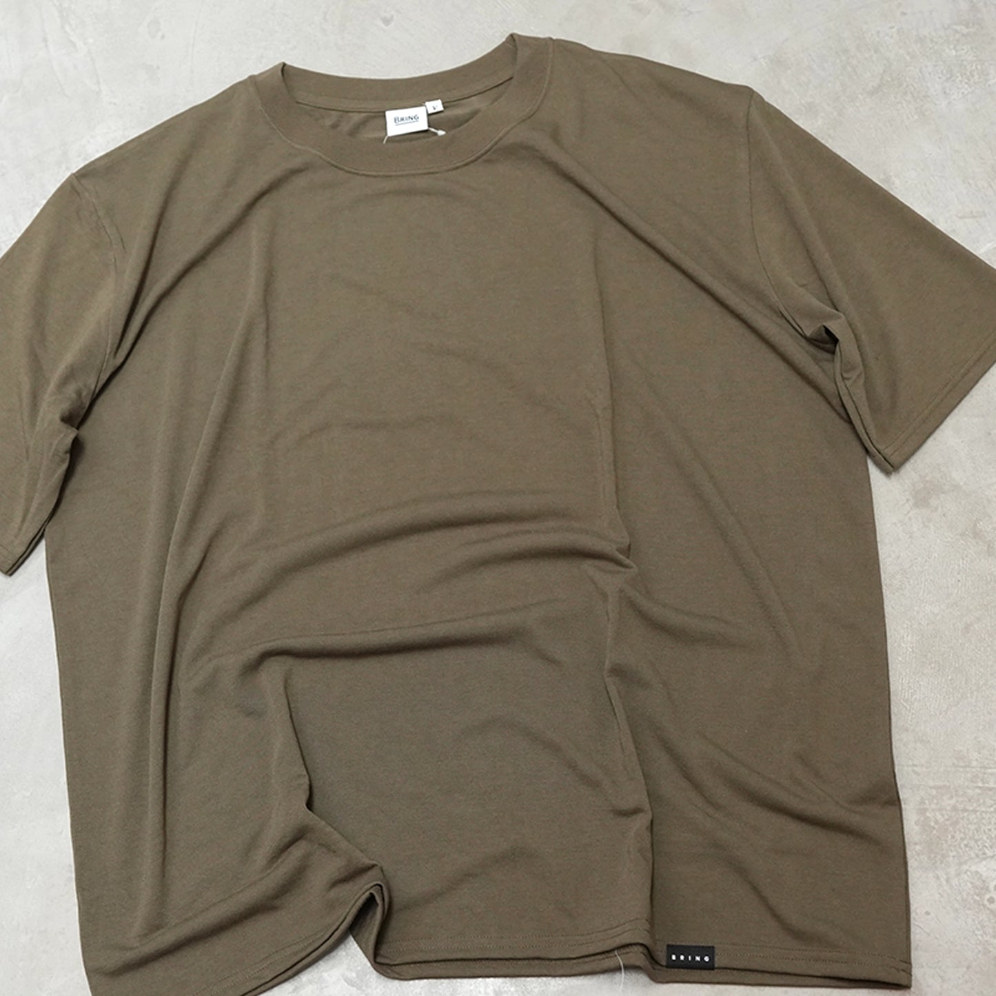 【BRING】ブリング unisex DRYCOTTONY オーバーサイズTシャツ "5Color" ※ネコポス可