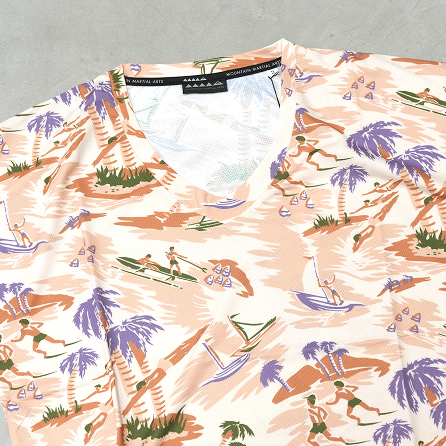 【Mountain Martial Arts】マウンテンマーシャルアーツ women's MMA  Aloha French Sleeve "2Color" ※ネコポス可