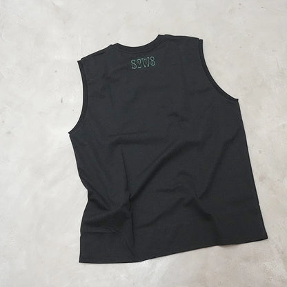 【South2 West8】サウスツーウエストエイト men's Sleeveless Crew Neck Tee - Skull & Target "3Color"