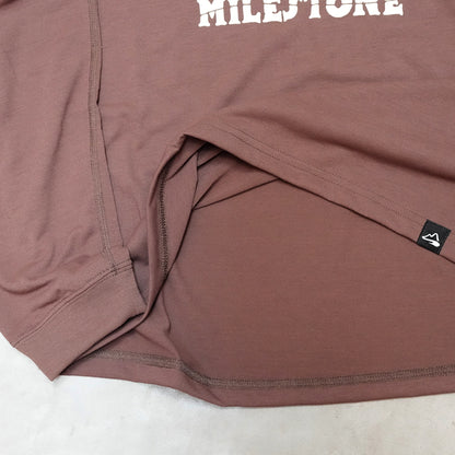 【milestone】マイルストーン unisex milestone Original Long Sleeve T-Shirt Canvas "National Park" "2Color" ※ネコポス可