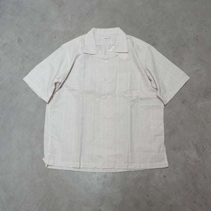 【nanamica】ナナミカ men's Open Collar Panama S/S Shirt "2Color"