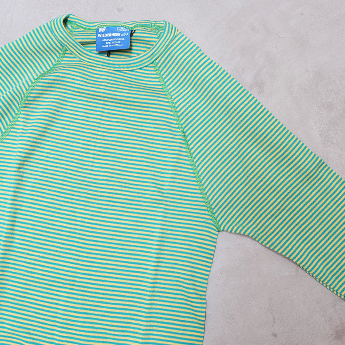 【WILDERNESS WEAR】ウィルダネスウェア PolyPRO+ 190 Long Sleeve Crew Neck Top Stripe "3Color"