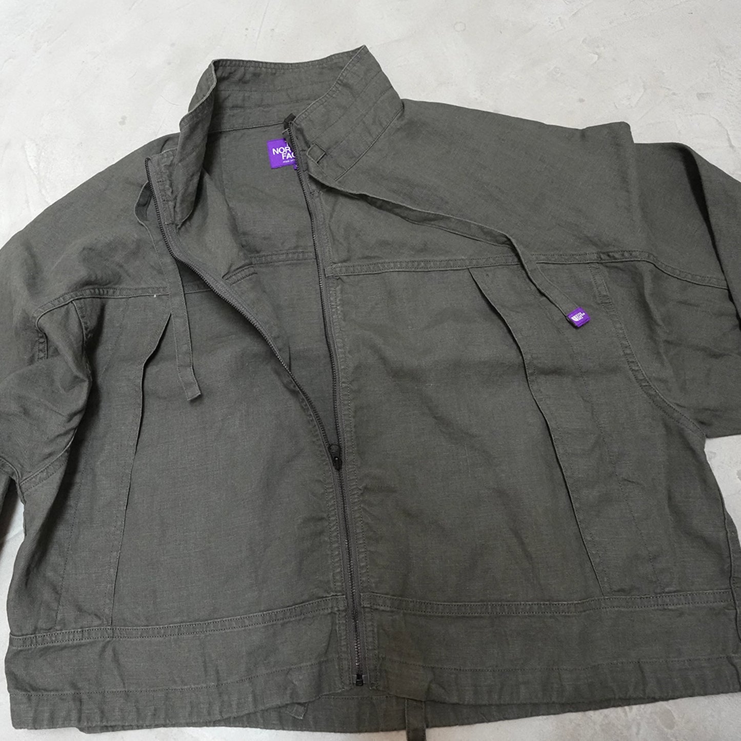 【THE NORTH FACE Purple Label】ノースフェイスパープルレーベル  women's Hemp Mountain Field Cropped Jacket "2Color"