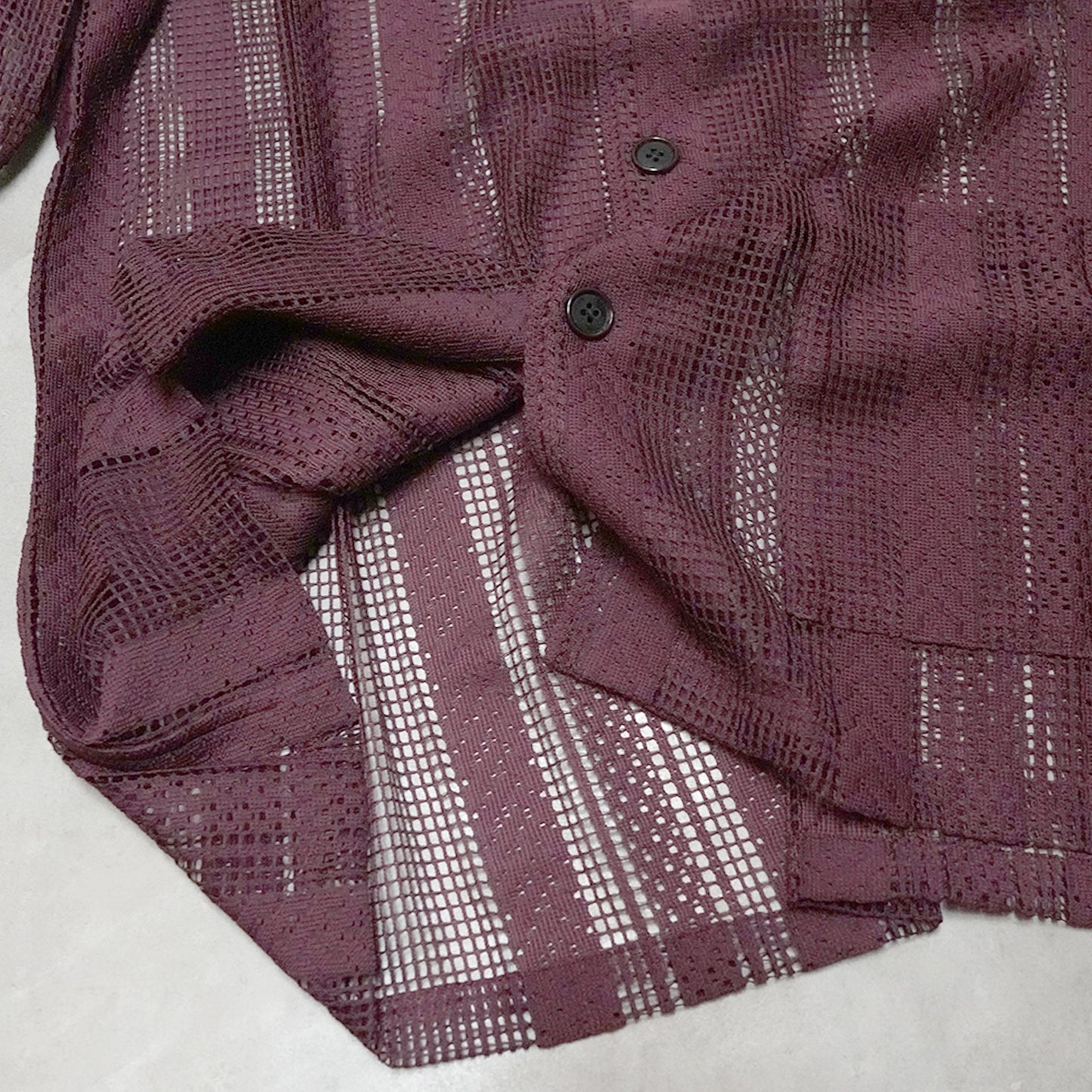 【South2 West8】サウスツーウエストエイト men's Cabana Shirt - Poly Lace Jq. "2Color"