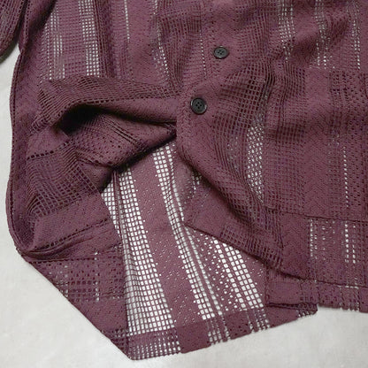 【South2 West8】サウスツーウエストエイト men's Cabana Shirt - Poly Lace Jq. "2Color"