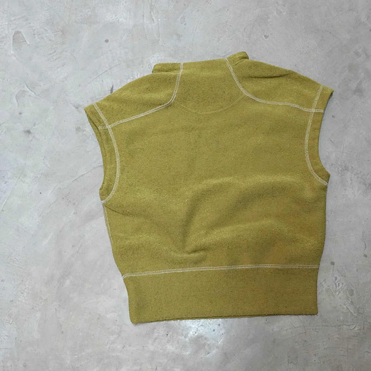 【and wander】アンドワンダー women's PE warm pile vest "2Color"
