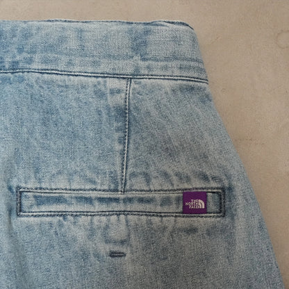 【THE NORTH FACE Purple Label】ノースフェイスパープルレーベル women's Linen Cotton Denim Field Wrap Pants "2Color"