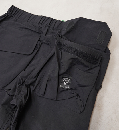 【South2 West8】サウスツーウエストエイト men's Tenkara Trout Pant-Nylon Ripstop "Black"