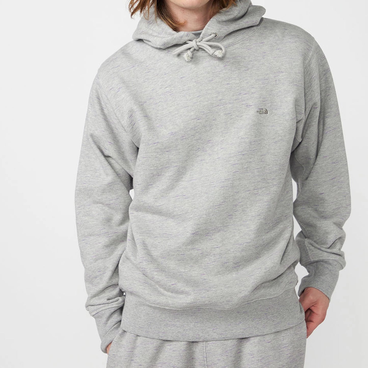 【THE NORTH FACE Purple Label】ノースフェイスパープルレーベル  men's Field Hoodie "Mix Gray"