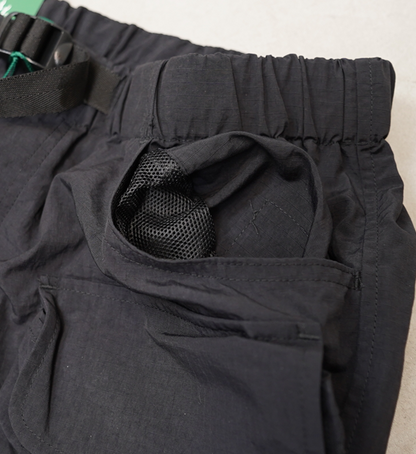 【South2 West8】サウスツーウエストエイト men's Tenkara Trout Pant-Nylon Ripstop "Black"