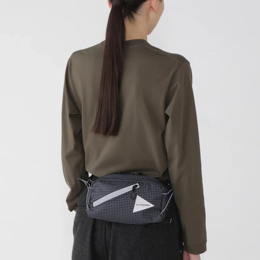 【and wander】アンドワンダー ocean rip waist bag ”2Color” ※ネコポス可