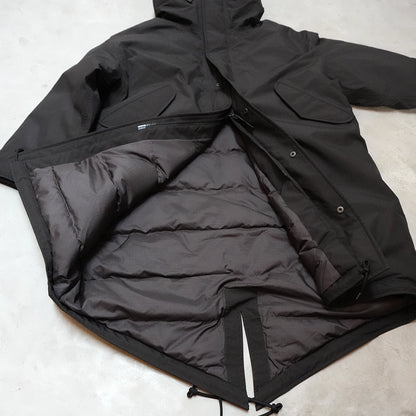 【nanamica】ナナミカ women's GORE-TEX Long Down Coat "Black"