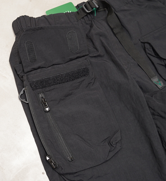 【South2 West8】サウスツーウエストエイト men's Tenkara Trout Pant-Nylon Ripstop "Black"