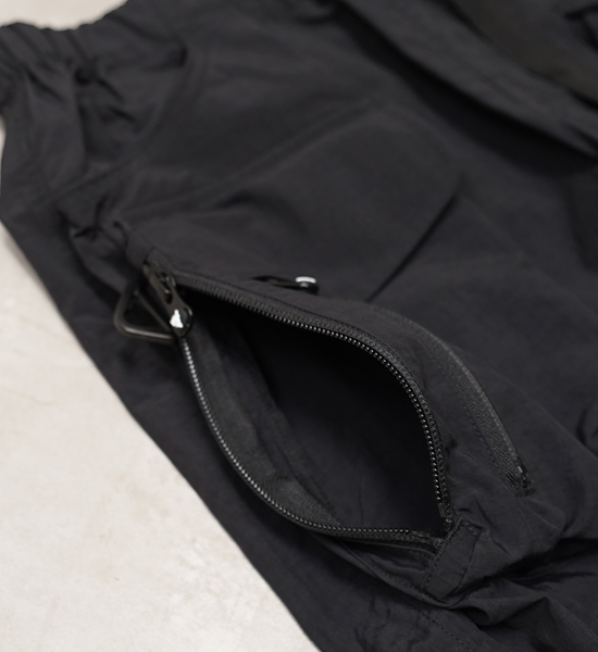 【South2 West8】サウスツーウエストエイト men's Tenkara Trout Pant-Nylon Ripstop "Black"