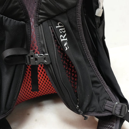 【Rab】ラブ Women's Syclon XP 38ND "Black×Dark Pewter"