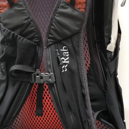 【Rab】ラブ Women's Syclon XP 38ND "Black×Dark Pewter"