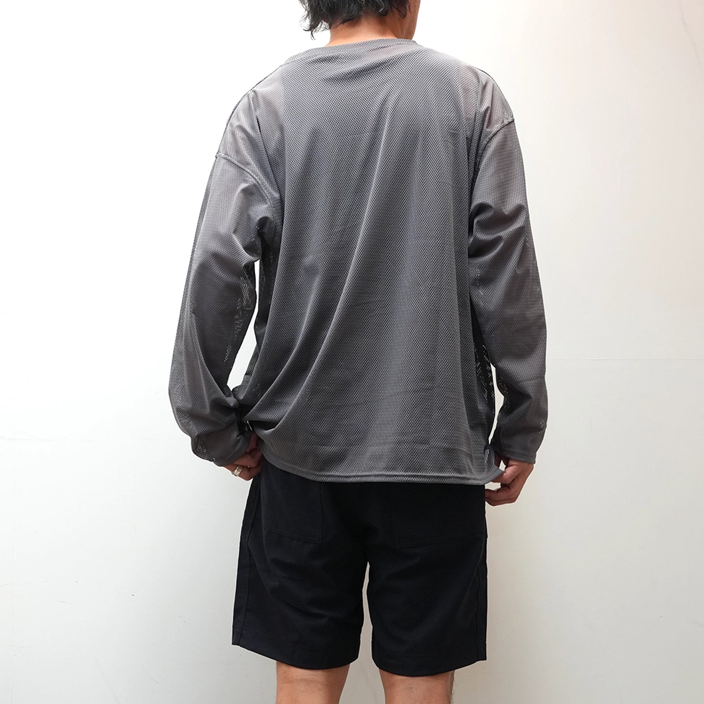 【South2 West8】サウスツーウエストエイト men's  L/S Crew Neck Shirt - Knit Mesh/S2W8 "3Color" ※ネコポス可