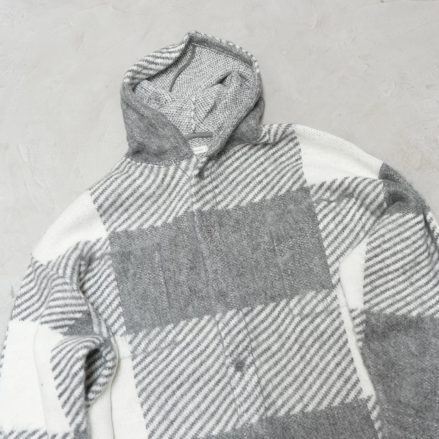 【nanamica】ナナミカ women's Mohair Hooded Shirt Jacket "2Color"