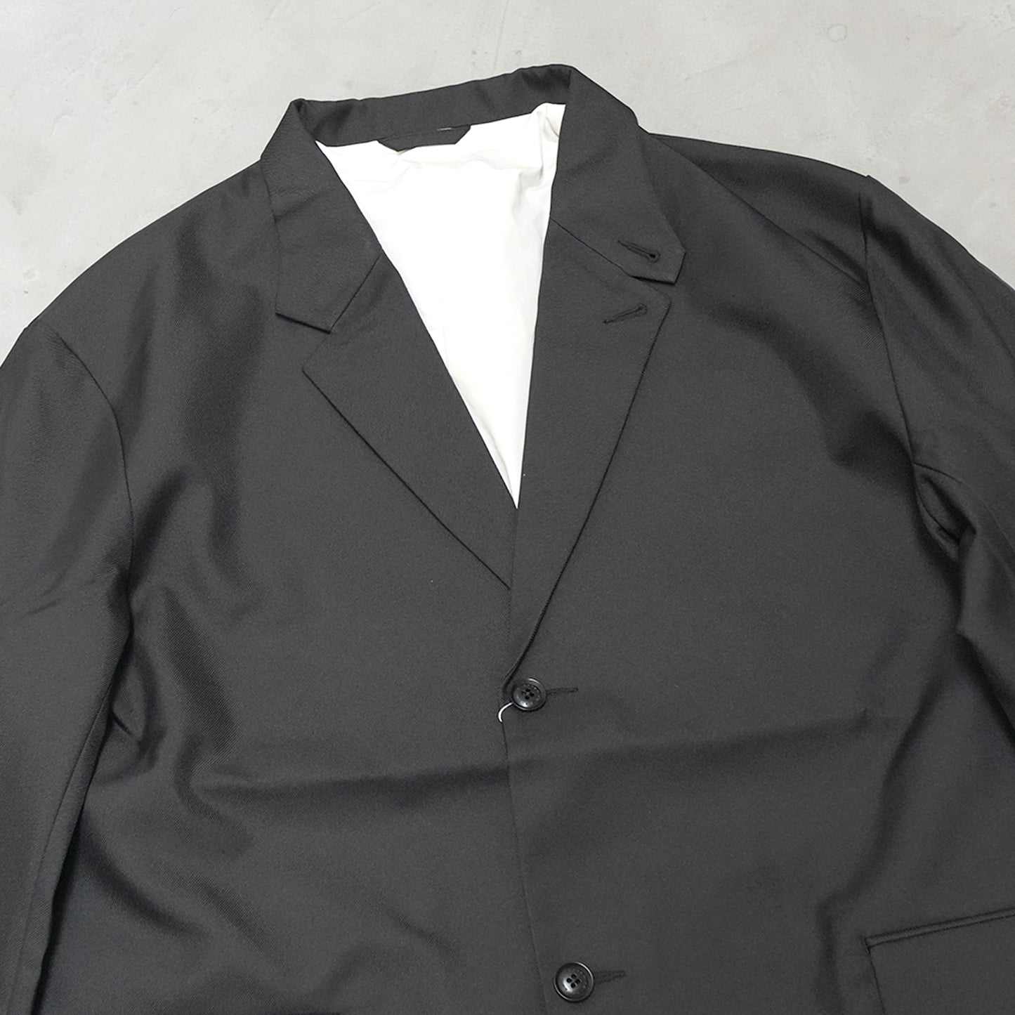 【nanamica】ナナミカ men's Polyester Twill Club Jacket "Black"