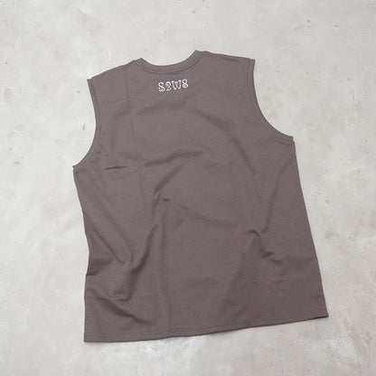 【South2 West8】サウスツーウエストエイト men's Sleeveless Crew Neck Tee - Skull & Target "3Color"