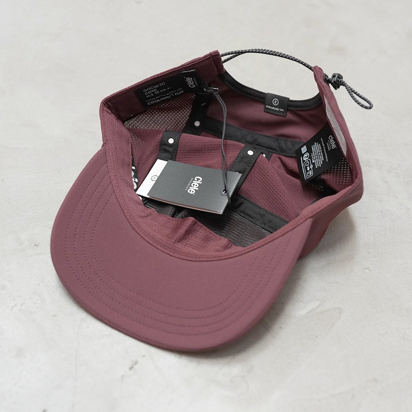 【ciele ATHLETICS】シエルアスレチックス GOCap SC-Comp-WWM City "5Color" ※ネコポス可