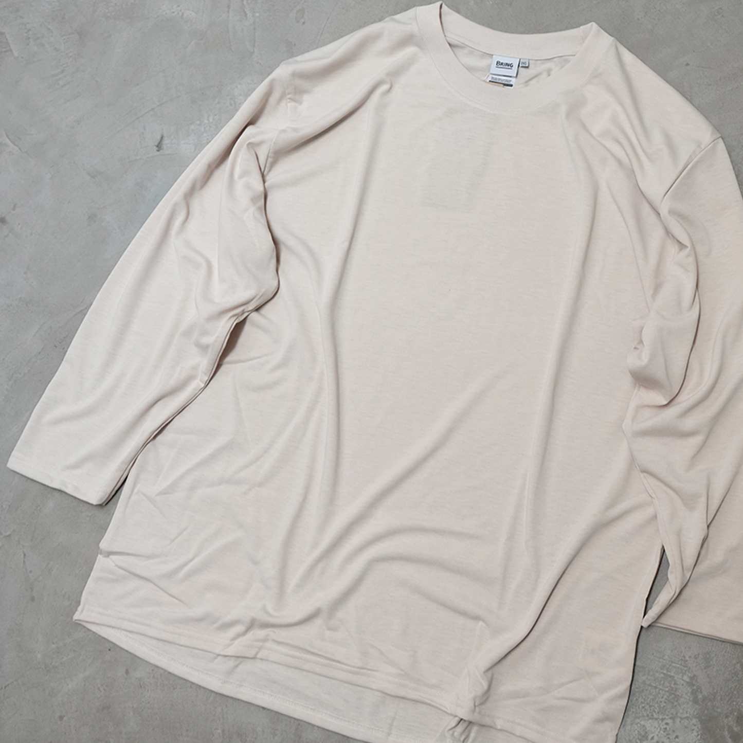 【BRING】ブリング unisex DRYCOTTONY 9分袖Tシャツ "9Color" ※ネコポス可