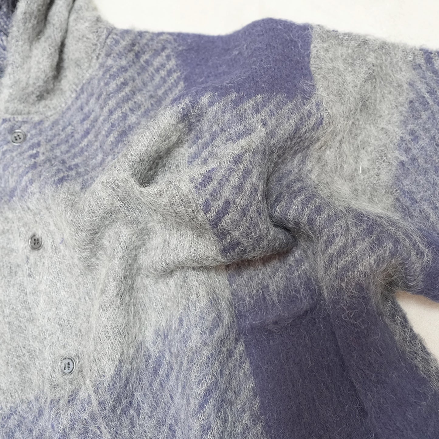 【nanamica】ナナミカ women's Mohair Hooded Shirt Jacket "2Color"