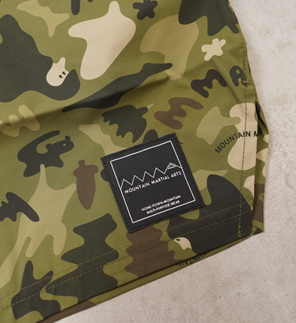 【Mountain Martial Arts】マウンテンマーシャルアーツ  unisex MMA_Jerry Ukai PONCHOMAN CAMO Hike&Run Shorts “2Color” ※ネコポス可