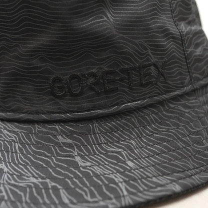 【NEW ERA OUTDOOR】ニューエラアウトドア Bucket01 GORE-TEX 2L Topographic surface "Black"