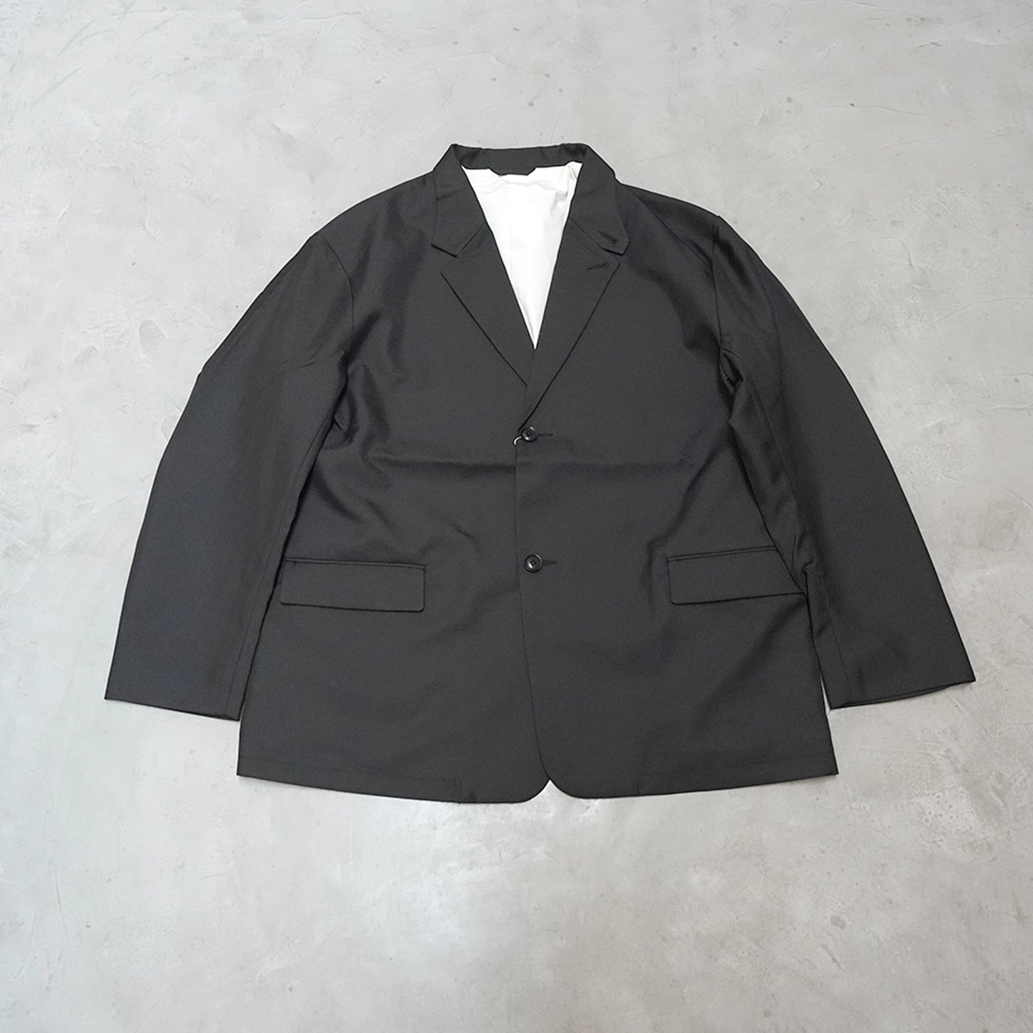【nanamica】ナナミカ men's Polyester Twill Club Jacket "Black"