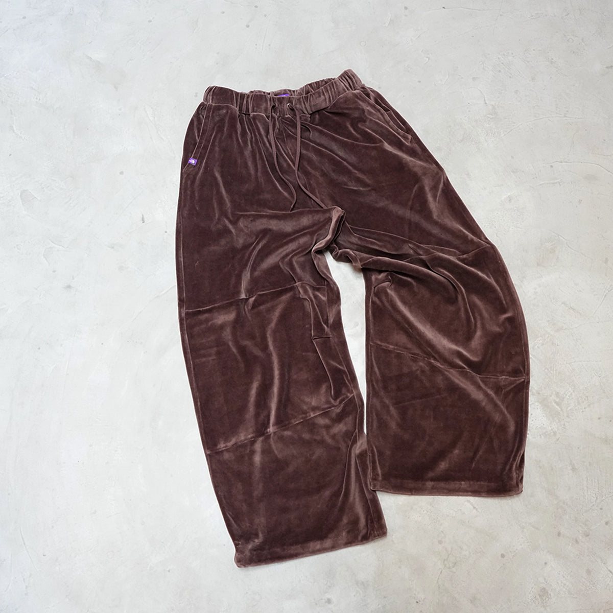 【THE NORTH FACE Purple Label】ノースフェイスパープルレーベル women's Field Velour Wide Pants "Brown"