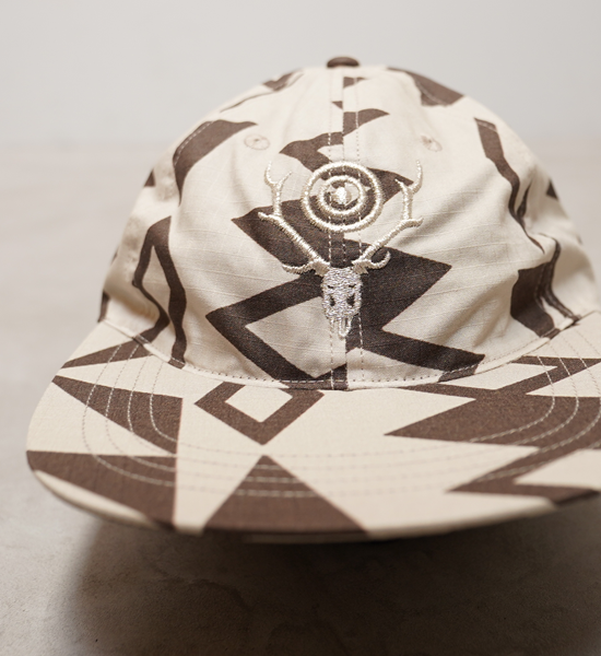 【South2 West8】サウスツーウエストエイト Baseball Cap-Cotton Ripstop/Printed "2Color" ※ネコポス可