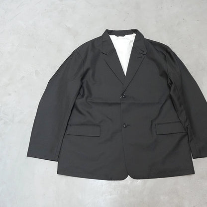【nanamica】ナナミカ men's Polyester Twill Club Jacket "Black"