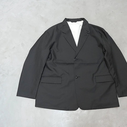 【nanamica】ナナミカ men's Polyester Twill Club Jacket "Black"