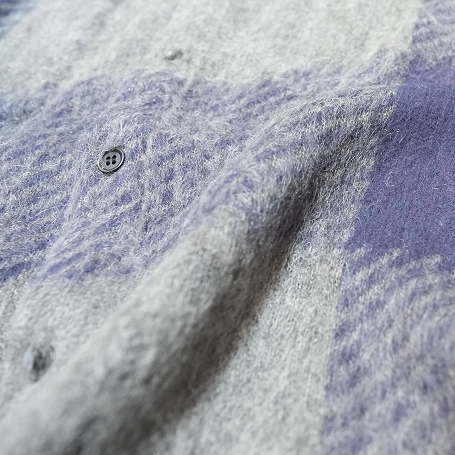 【nanamica】ナナミカ women's Mohair Hooded Shirt Jacket "2Color"