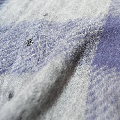 【nanamica】ナナミカ women's Mohair Hooded Shirt Jacket "2Color"