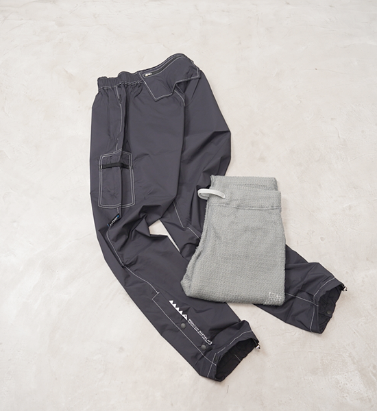 【Mountain Martial Arts】マウンテンマーシャルアーツ unisex MMA PERTEX® Wind Pants + POLARTEC® Alpha Direct Tights “Black”