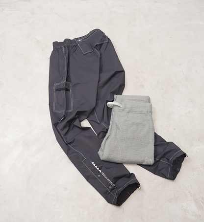 【Mountain Martial Arts】マウンテンマーシャルアーツ unisex MMA PERTEX® Wind Pants + POLARTEC® Alpha Direct Tights “Black”