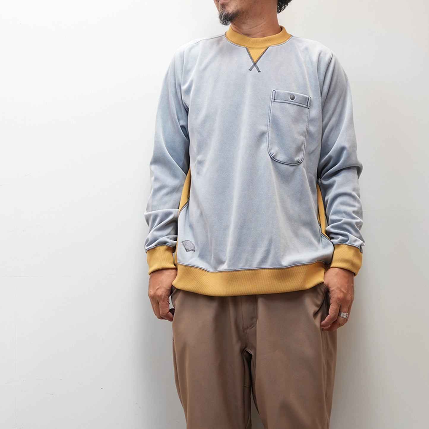 【NFC narifuri】ネイチャーフィールドクラブ ナリフリ NFC ピグメントジャージークルースウェット "2Color”