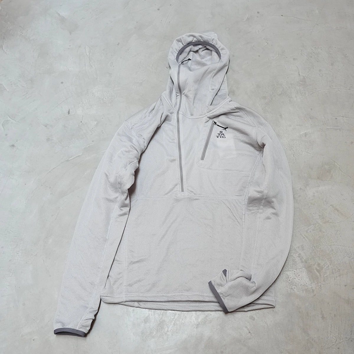 【STATIC】スタティック unisex Adrift Half Zip Hoody 2.0 "2Color"