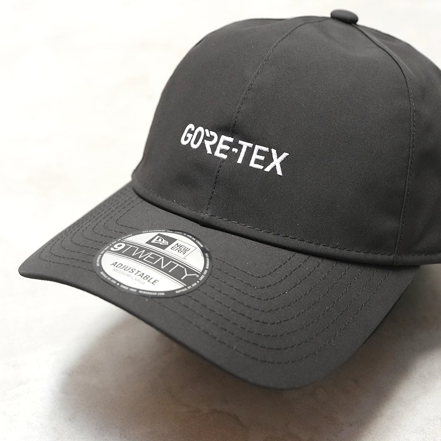 【NEW ERA OUTDOOR】ニューエラアウトドア 9TWENTY Velcro Strap GORE-TEX 2L "Black"