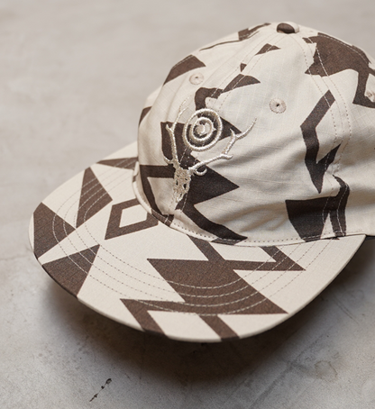 【South2 West8】サウスツーウエストエイト Baseball Cap-Cotton Ripstop/Printed "2Color" ※ネコポス可